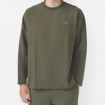 THE CITY ウーブンロングスリーブTシャツ