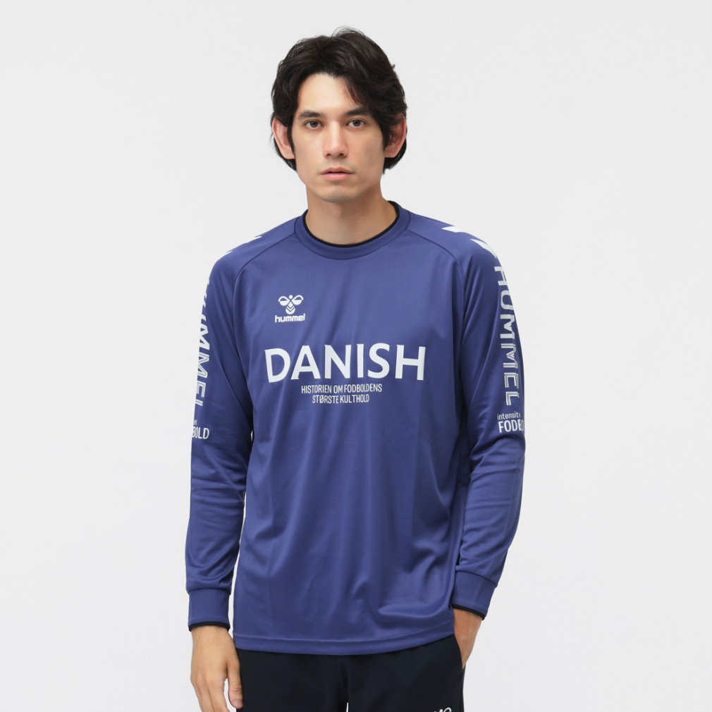 ヒュンメル メンズ 長袖 機能 Tシャツ L/Sプラクティスシャツ HAP7225