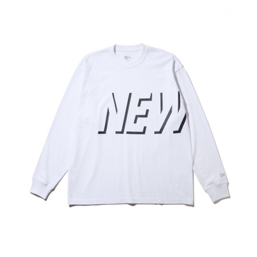 PA LS OS PF TEE SHADOW LOGO WHI