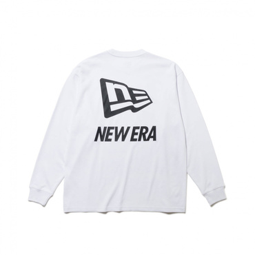 PA LS OS PF TEE FLAG AND WORDMARK WHI