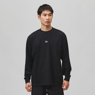 PA LS OS PF TEE BOX LOGO BLK