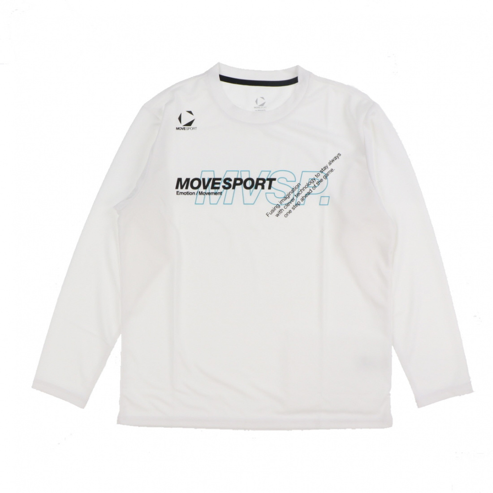 長袖Tシャツ(ホワイト-M)