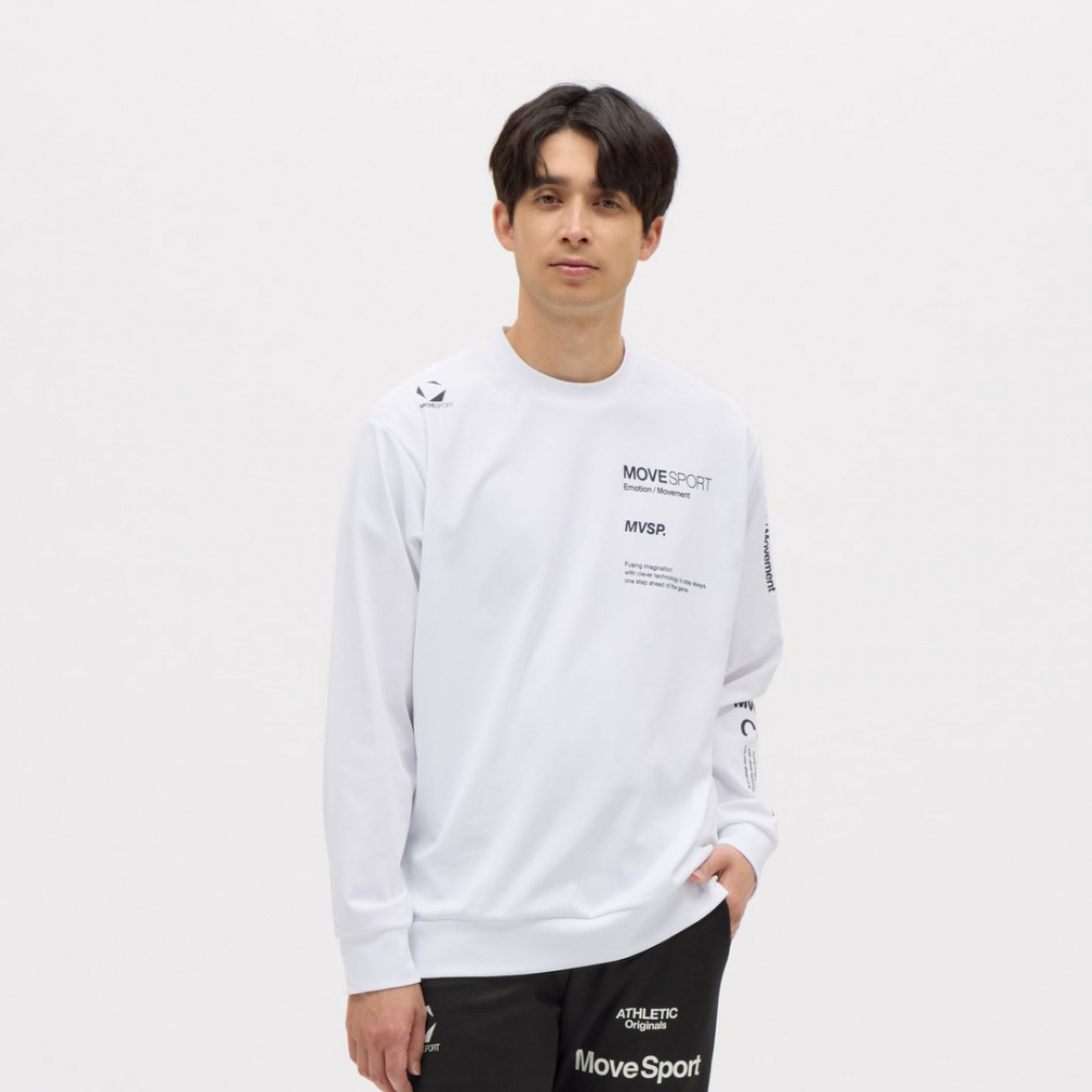 S.F.TECH 2FACE スリーブロゴ 長袖シャツ