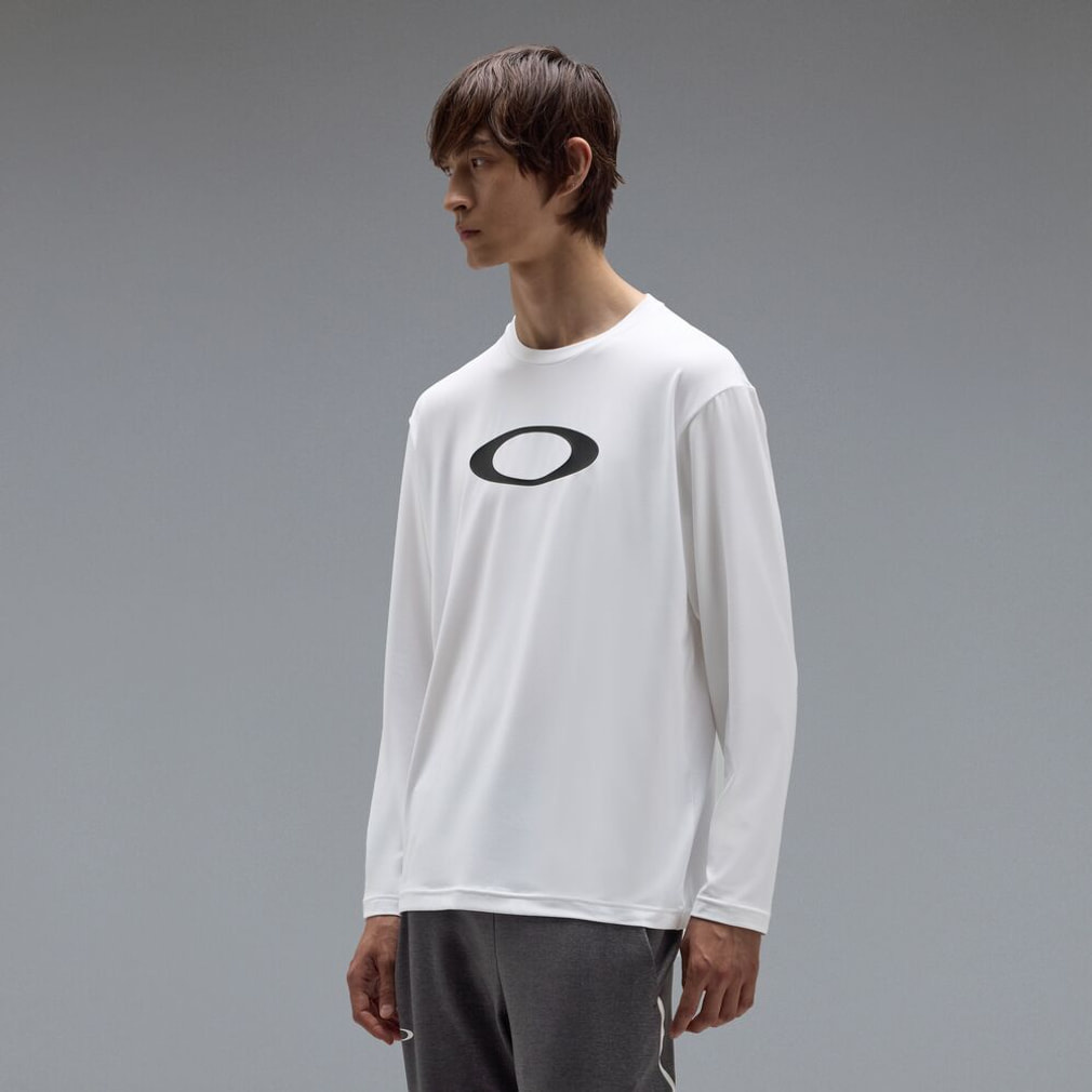 オークリー メンズ 長袖 機能 Tシャツ ENHANCE QD LS TEE BOLD EVO 5.7