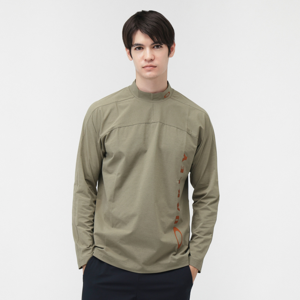 オークリー メンズ 長袖 機能 Tシャツ BORDERLESS HEAT SHIELD L/S