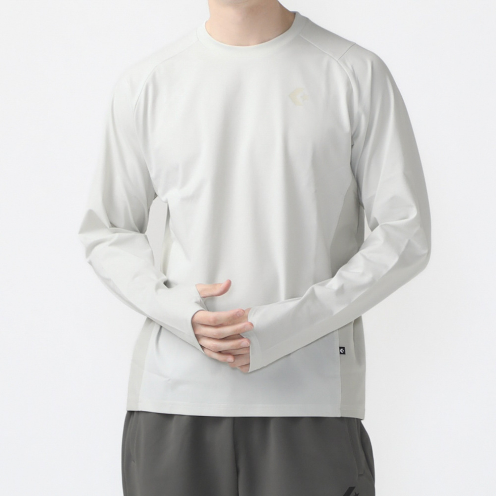 CS DRY LS TEE(ライトグレー-M)
