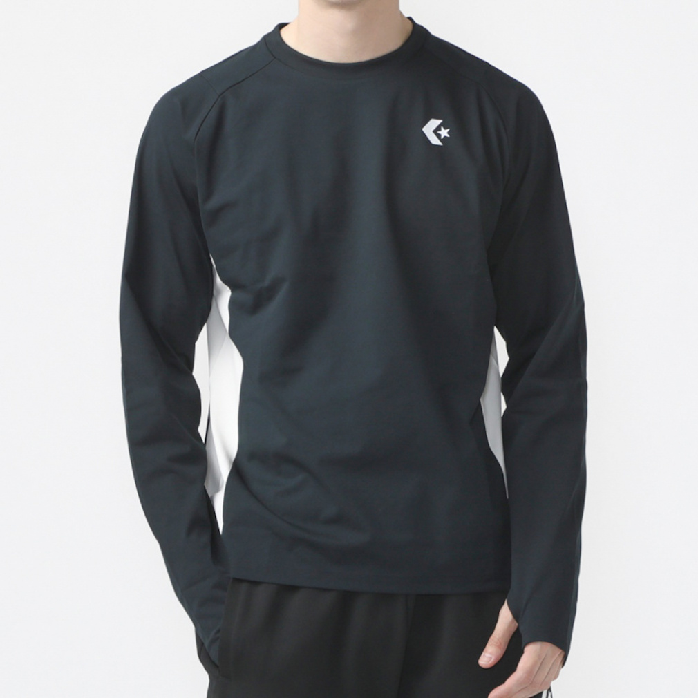 CS DRY LS TEE(ブラック-M)