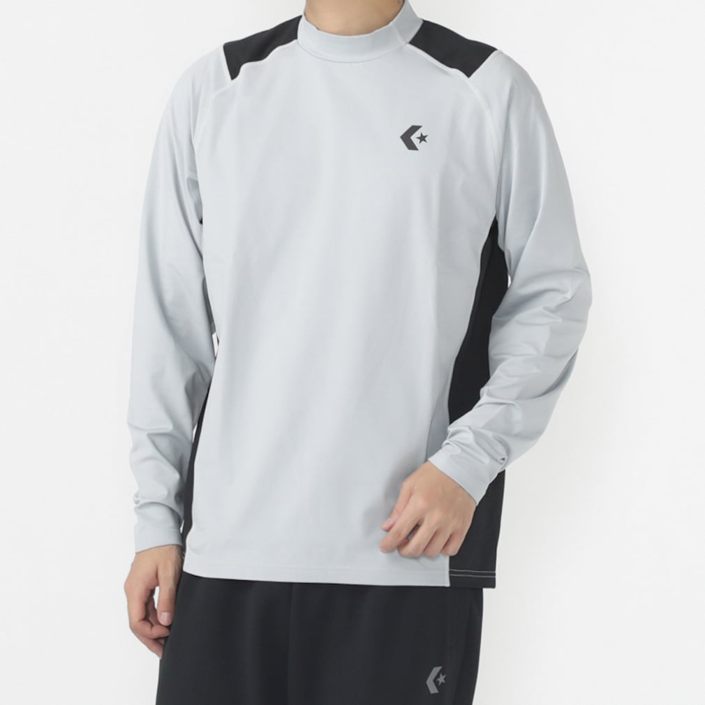 コンバース メンズ 長袖 機能 Tシャツ ウォームアップロングスリーブ