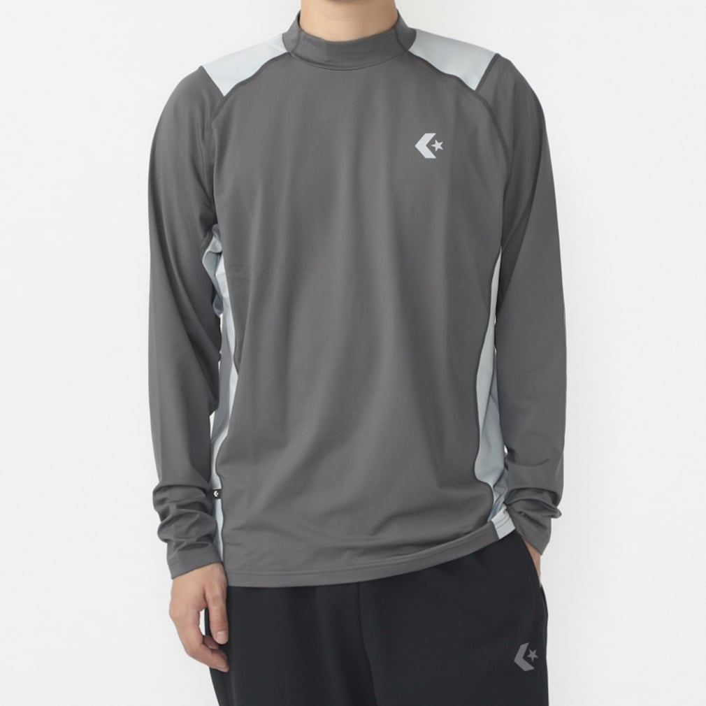 コンバース メンズ 長袖 機能 Tシャツ ウォームアップロングスリーブ