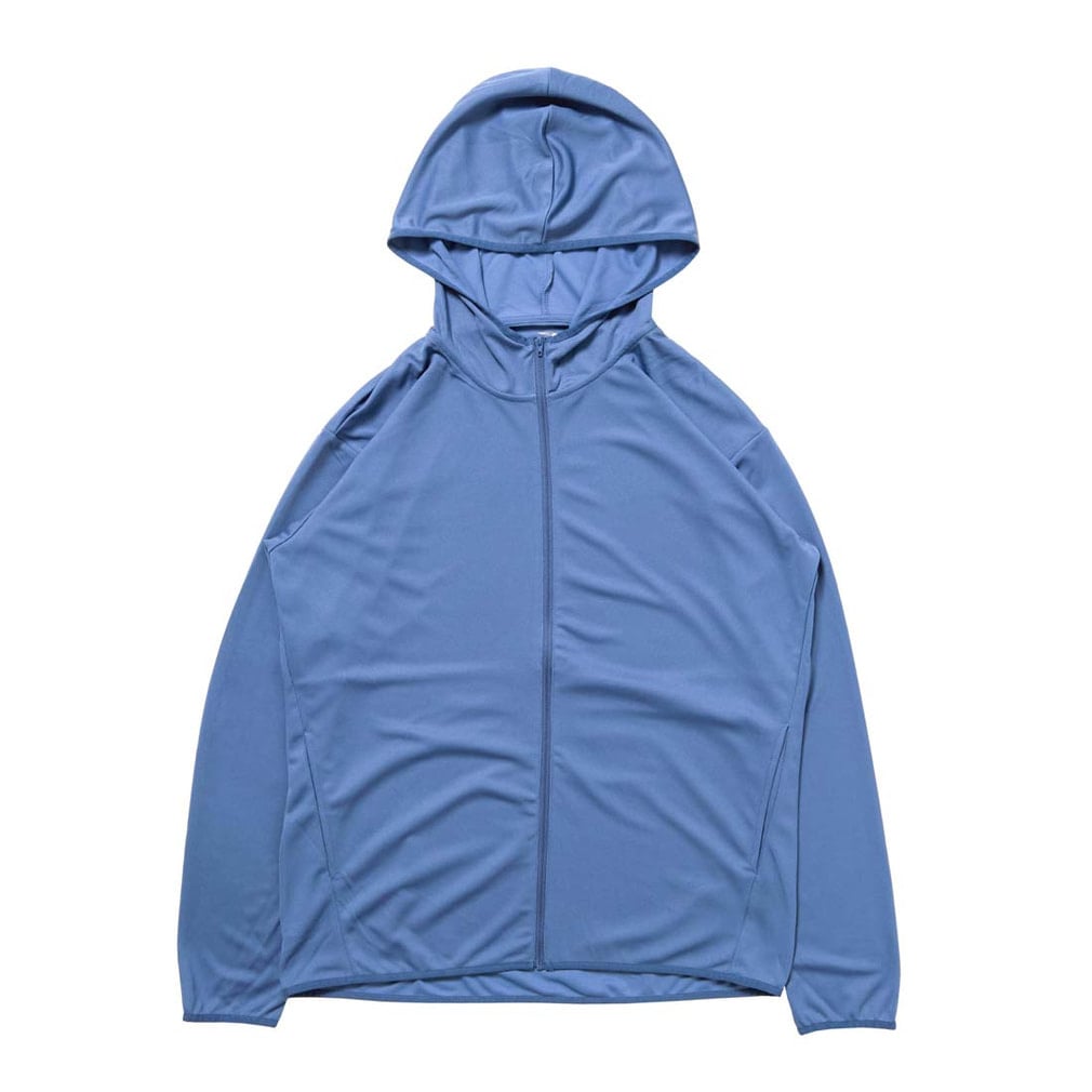iCOOL 遮熱UV ジップパーカー(ブルー-S)