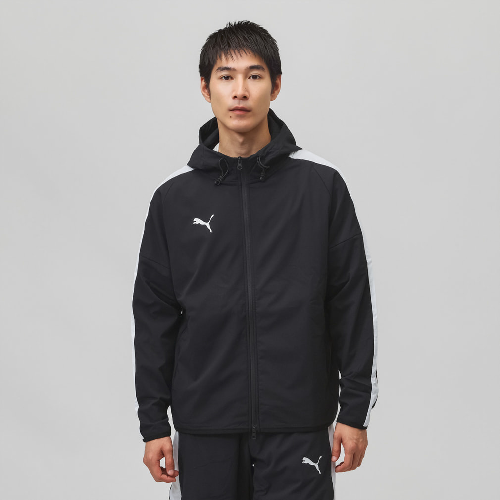 プーマ メンズ ウインドジャケット PUMA VOLTAGE WOVEN FLEECE MESH