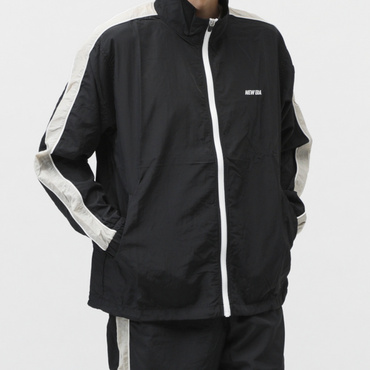 PA NYLON TJK SIDE STRIPE BLK