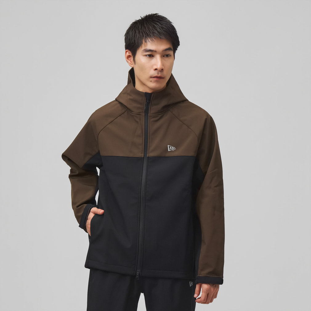 ニューエラ メンズ ウインドジャケット PA SHELL JKT VERTICAL LOGO