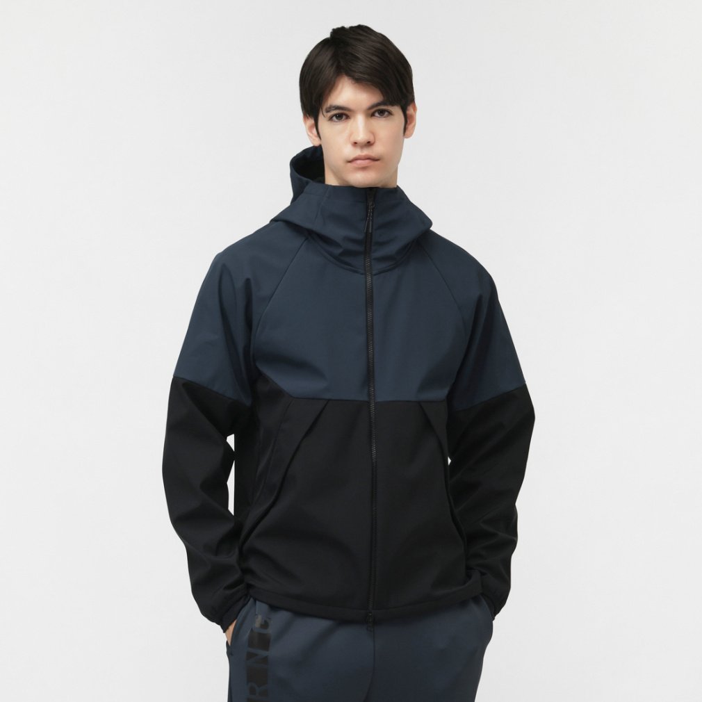 ティゴラ iHEAT アイヒート 吸湿発熱 メンズ ウインドジャケット 防風