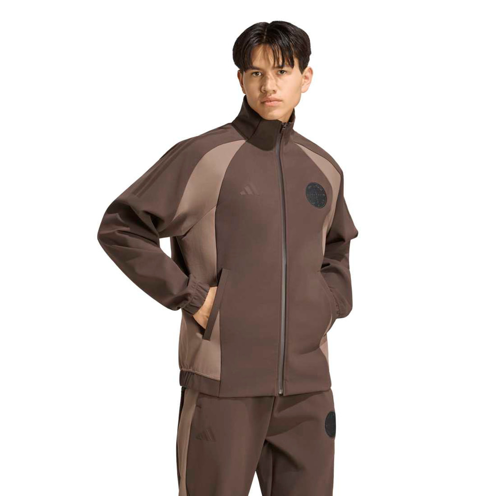 アディダス メンズ ニットジャケット T.S.U.F.C. ルーズフィット