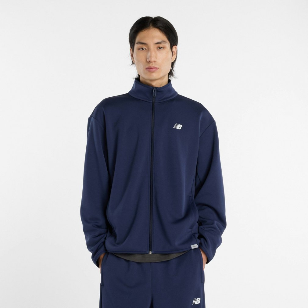 ニューバランス メンズ ニットジャケット ニットトラックジャケット