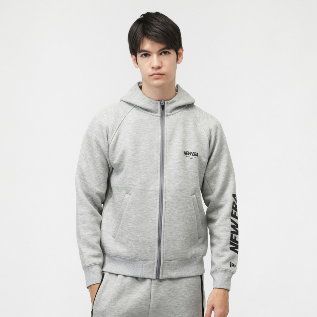 ニューエラ メンズ ニットジャケット TS FZ Hood 14674793 GRY