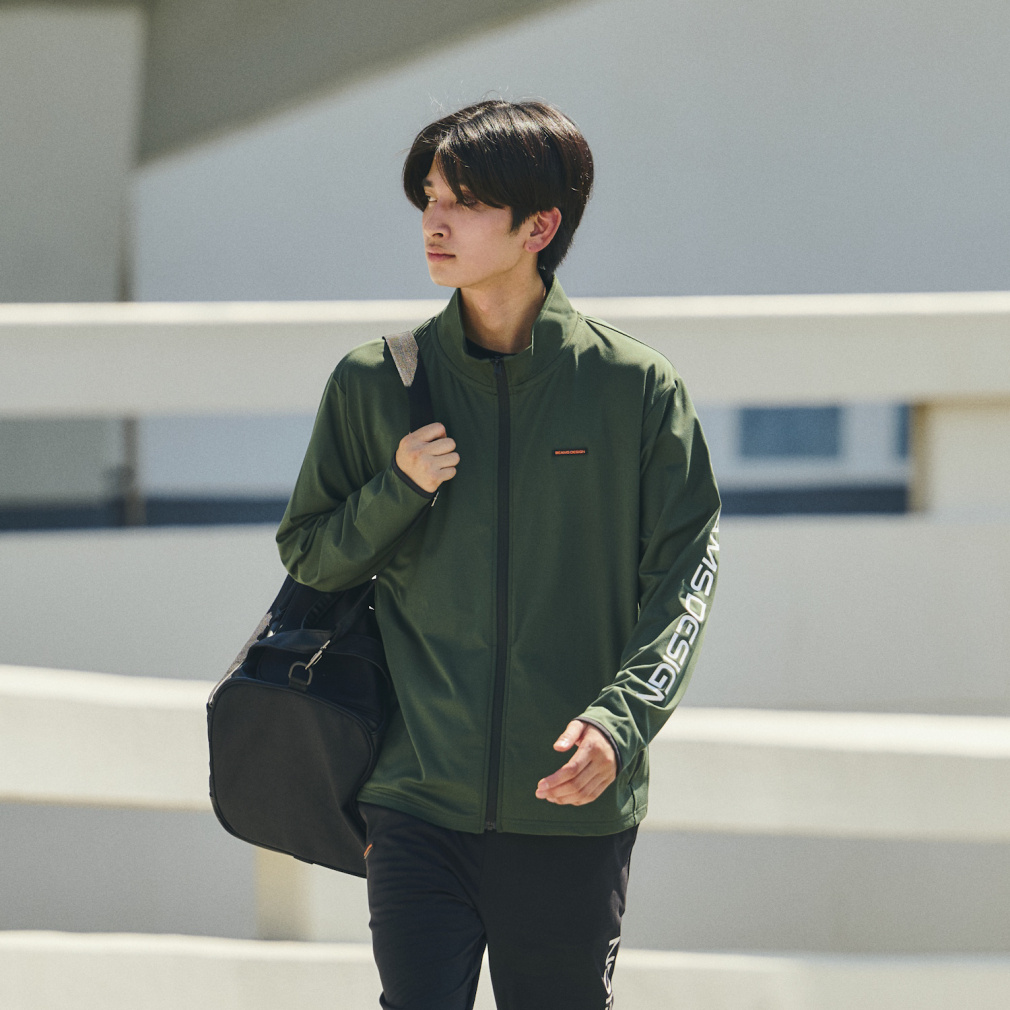 TIGORA by BEAMS DESIGN メンズ ニットジャケット トラックジャケット