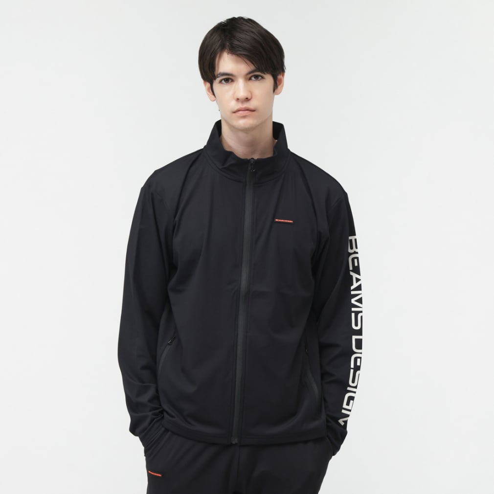 TIGORA by BEAMS DESIGN メンズ ニットジャケット トラックジャケット