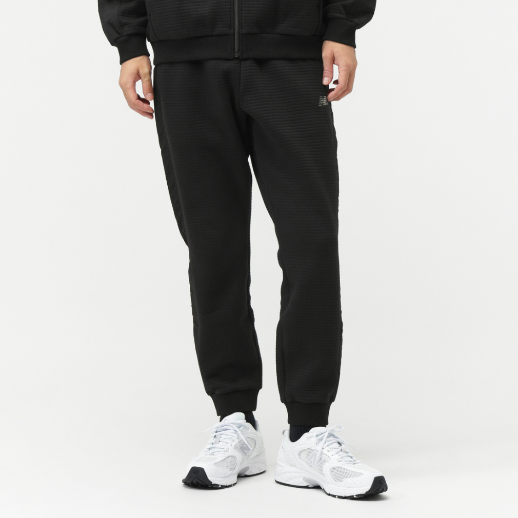 ニューバランス THE CITY メンズ ニットパンツ キルティングニット