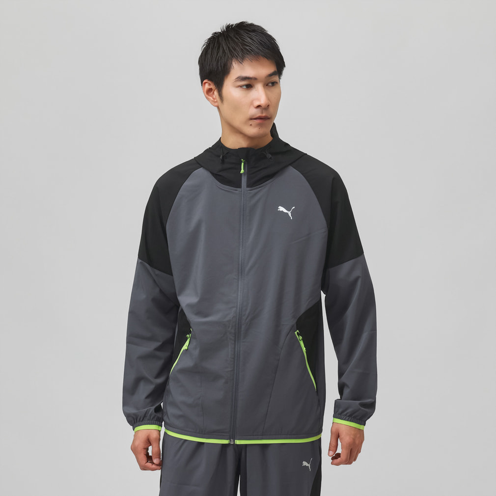 プーマ メンズ クロスジャケット M PWRTRAIN ストレッチ ウーブン JKT
