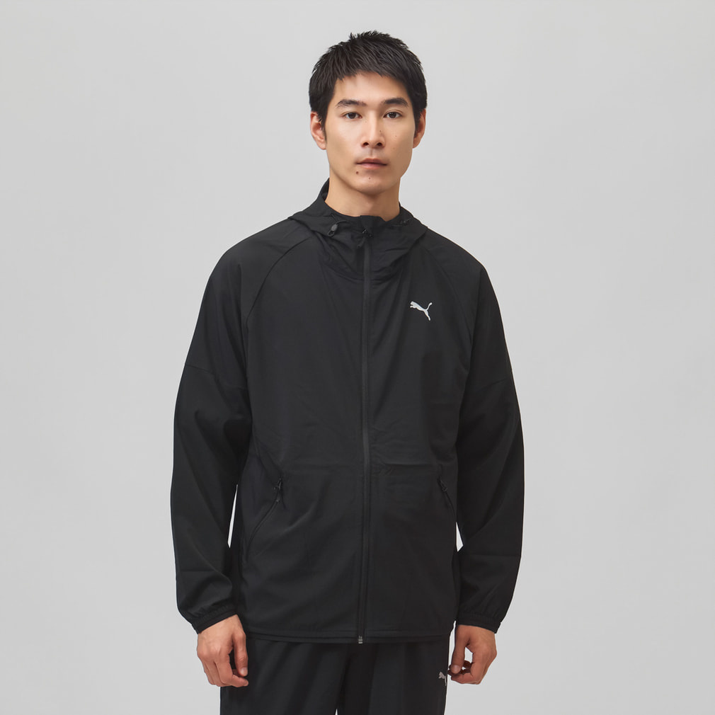 プーマ メンズ クロスジャケット M PWRTRAIN ストレッチ ウーブン JKT