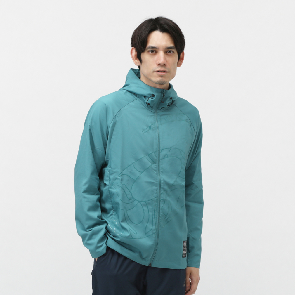【新品】ASICS クールアクティモーションクロスフーディージャケット L アシックス（ASICS）（メンズ）クールアクティモーションクロス