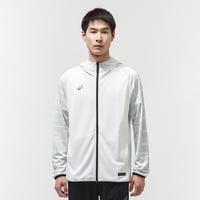 アシックス メンズ クロスジャケット ヒートシールドサマーニット