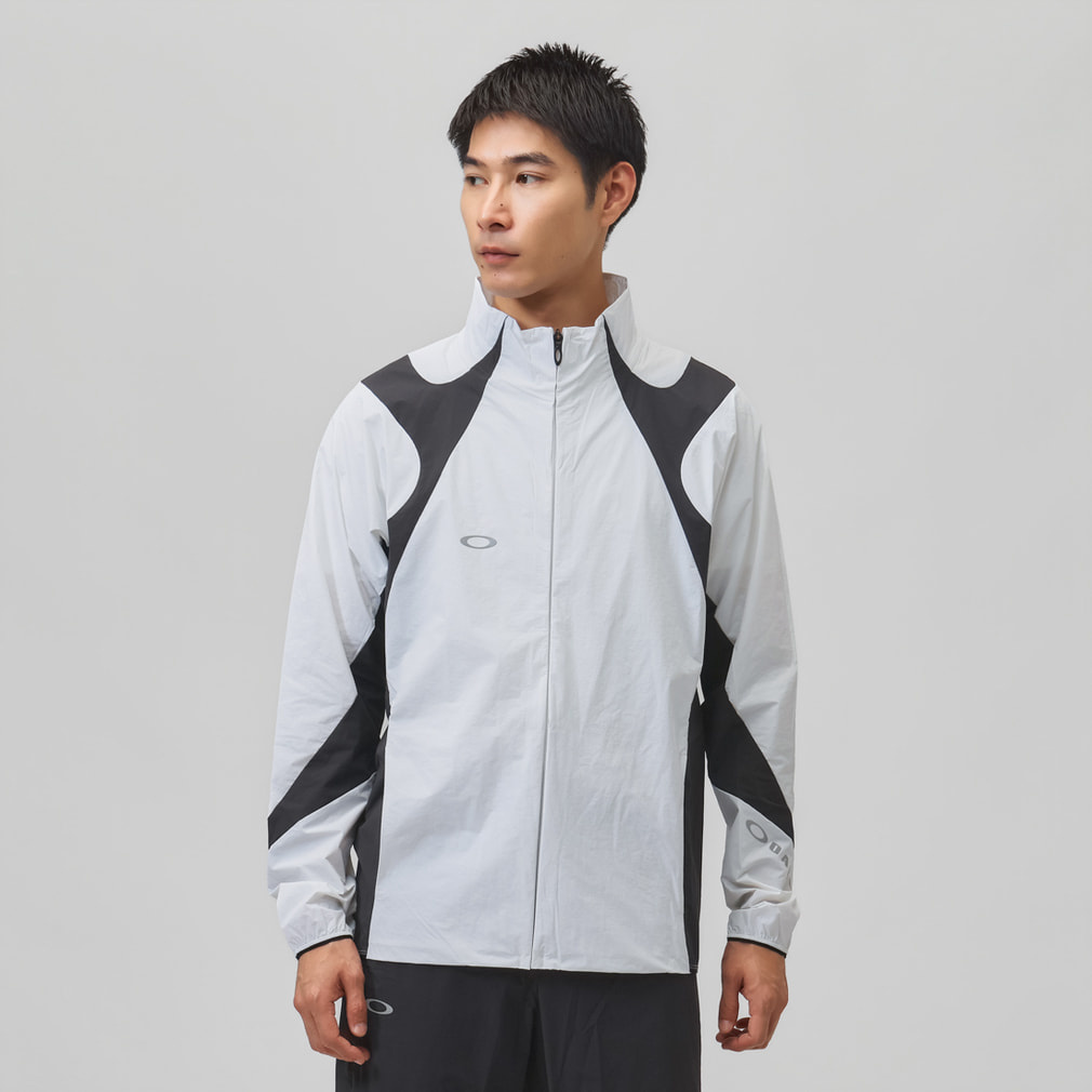 OAKLEY オークリー ゴルフジャケット ホワイト XLサイズ オークリー メンズ クロスジャケット O-BLADES JACKET 1.0 FOA409368