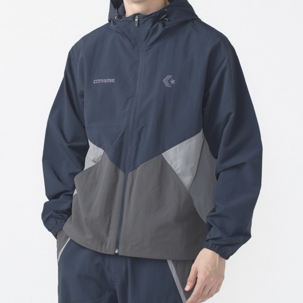 BUDS POOL グレー ナイロンジャケット XL BUDS POOL グレー ナイロンジャケット XL