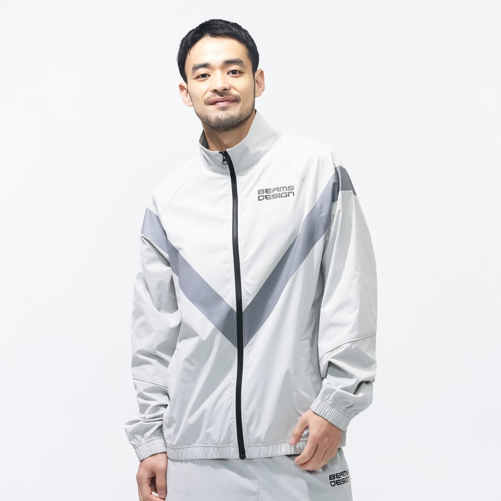 TIGORA by BEAMS DESIGN メンズ クロスジャケット トレーニングクロス