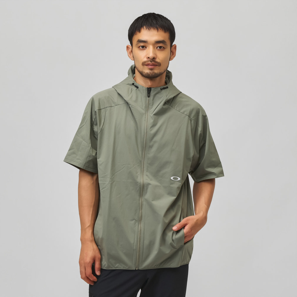 オークリー メンズ クロスジャケット O-TECH COLD UV CUT S/S JACKET