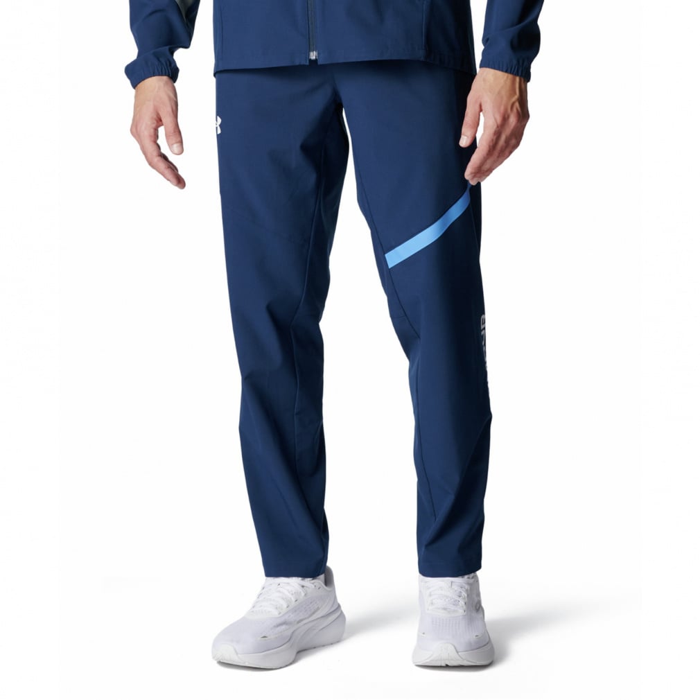 UAウーブン パンツ(ダークブルー-S)