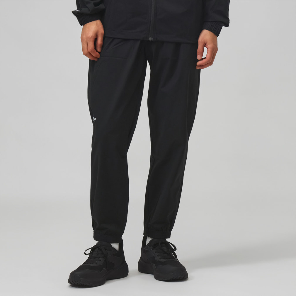特価‼︎新品　NAVIGATORS パンツ　L ブラック ニューエラ メンズ ウインドパンツ PA STRETCH WOVEN PNT BRNDNM LG