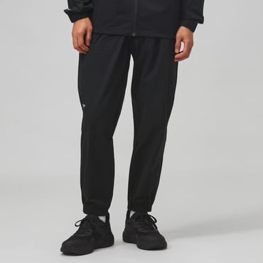 PA STRETCH WOVEN PNT BRNDNM LG BLK