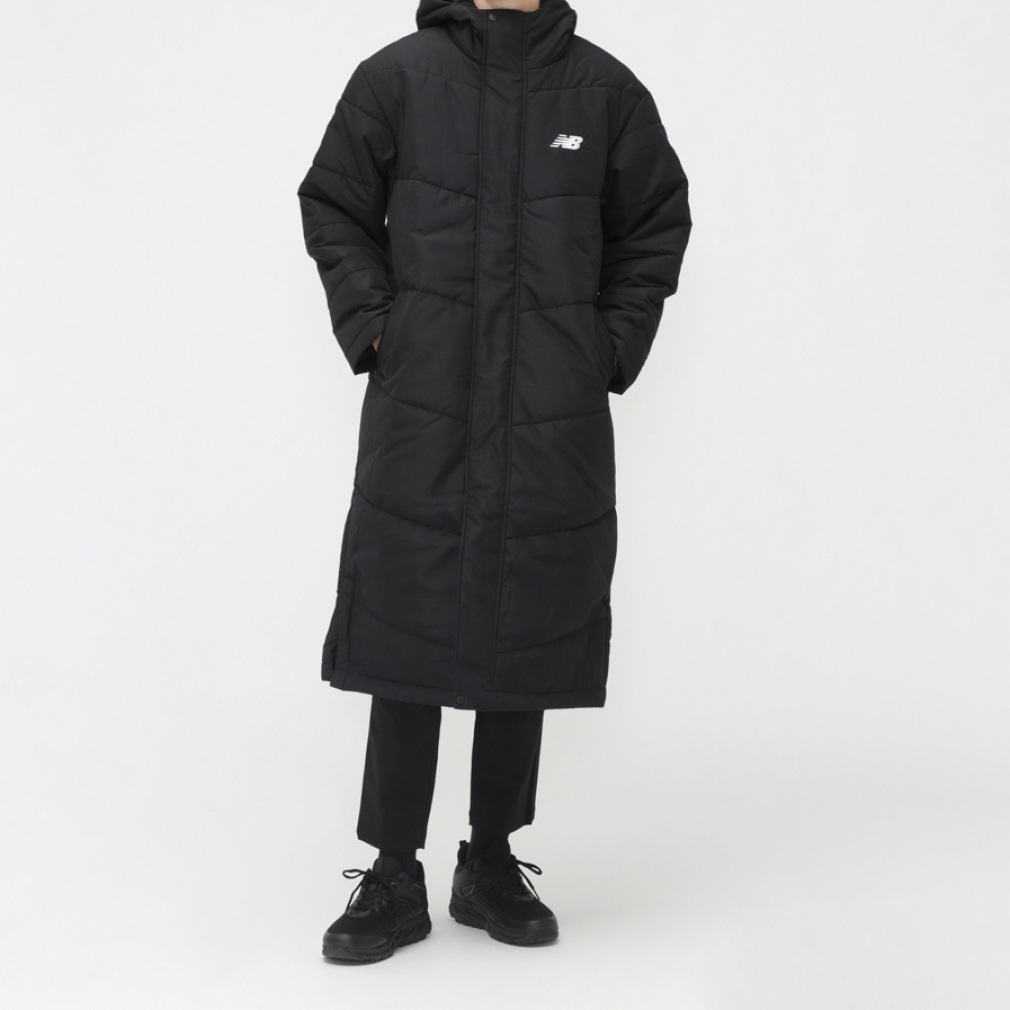 new balance 中綿ジャケット/ベンチコート♡ M　ゴルフ/スポーツ ニューバランス メンズ ベンチコート AMJ45403 アウター スポーツ