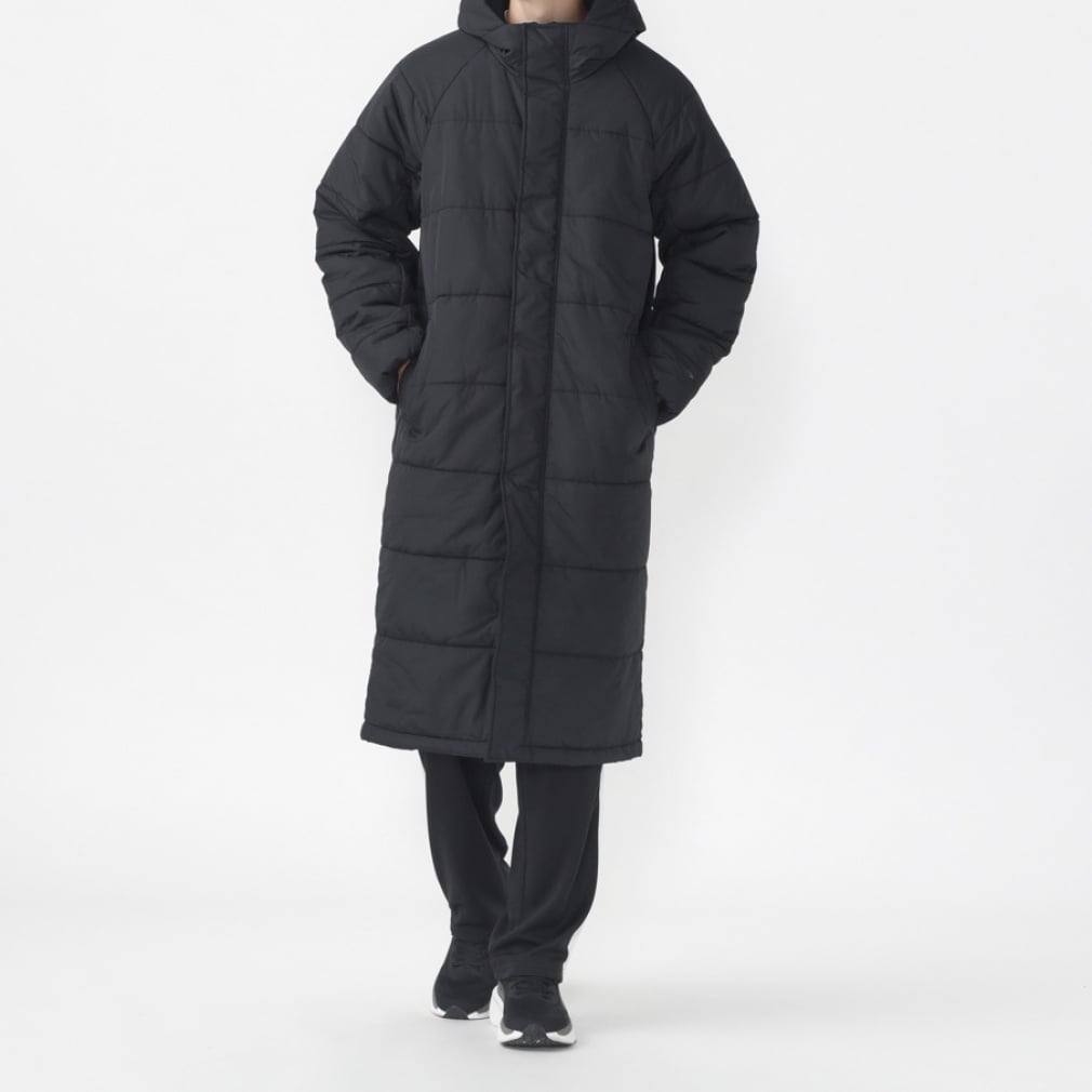 ティゴラ iHEAT アイヒート 吸湿発熱 メンズ 中綿ベンチコート TR