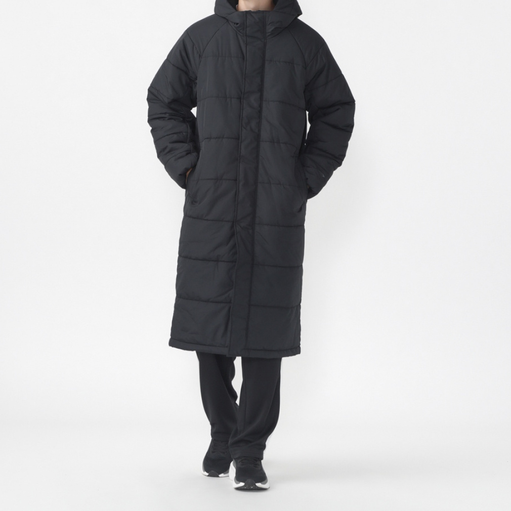 ティゴラ iHEAT アイヒート 吸湿発熱 メンズ 中綿ベンチコート TR