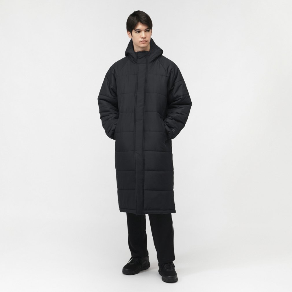 ティゴラ iHEAT アイヒート 吸湿発熱 メンズ ベンチコート TR-9A1625IJ