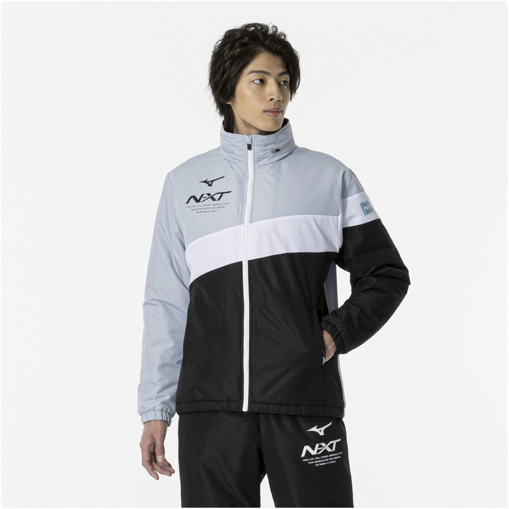 ミズノ メンズ 中綿ジャケット N-XT 中綿ブレスサーモ ウォーマー