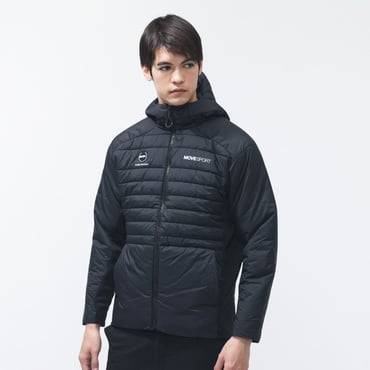 AERO CAPSULE ハイブリッド バックロゴ フルジップフーディー