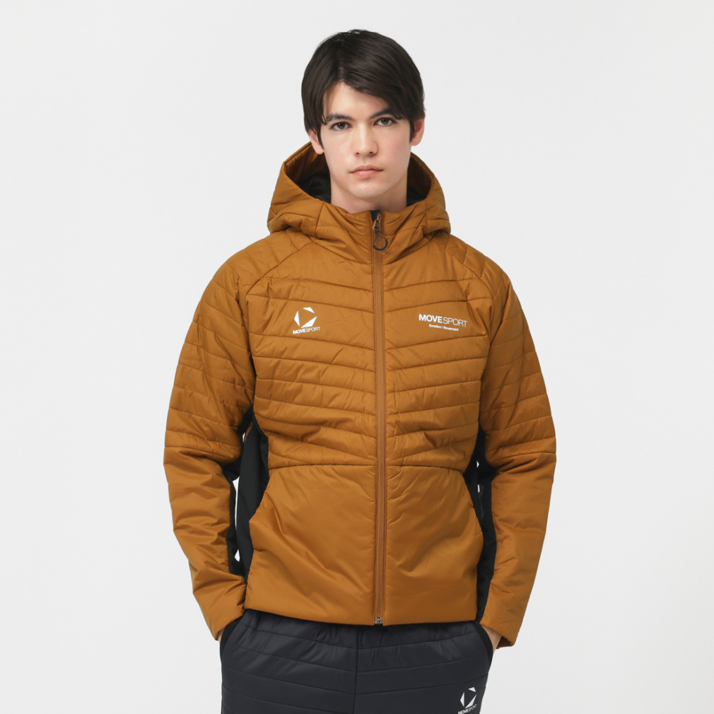 デサント メンズ 中綿ジャケット 【ACTIVE SUITS】THERMO ハイブリッド