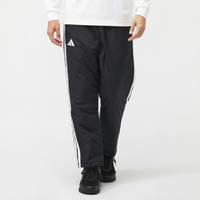 アディダス メンズ 中綿パンツ スリーストライプスルーズフィット中