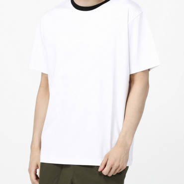SMART シルケットコットンリンガーネックTシャツ