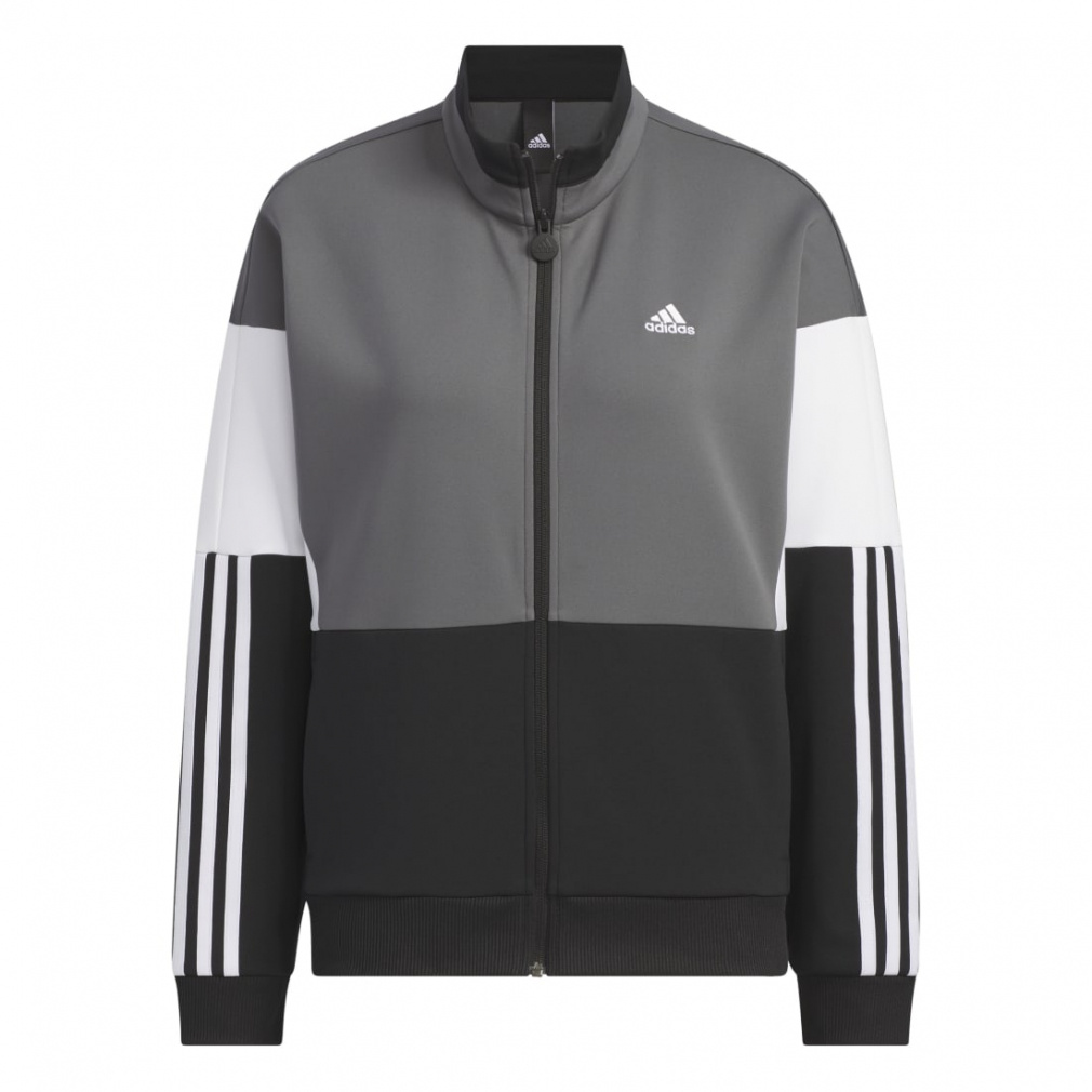 アディダス レディース 長袖 ジャージ ジャケット チーム ルーズフィット ダブルニット トラックトップ IEH89 IK9874 IK9875 スポーツウェア adidas 2310_aw