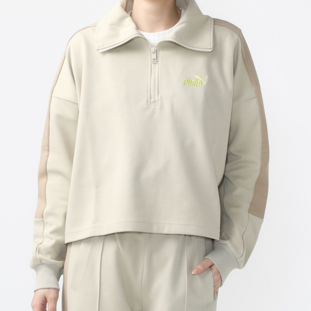 プーマ レディース CORE HERITAGE ハーフジップ トラック プルオーバー 680705 スポーツウェア PUMA 24ss_cl_pm