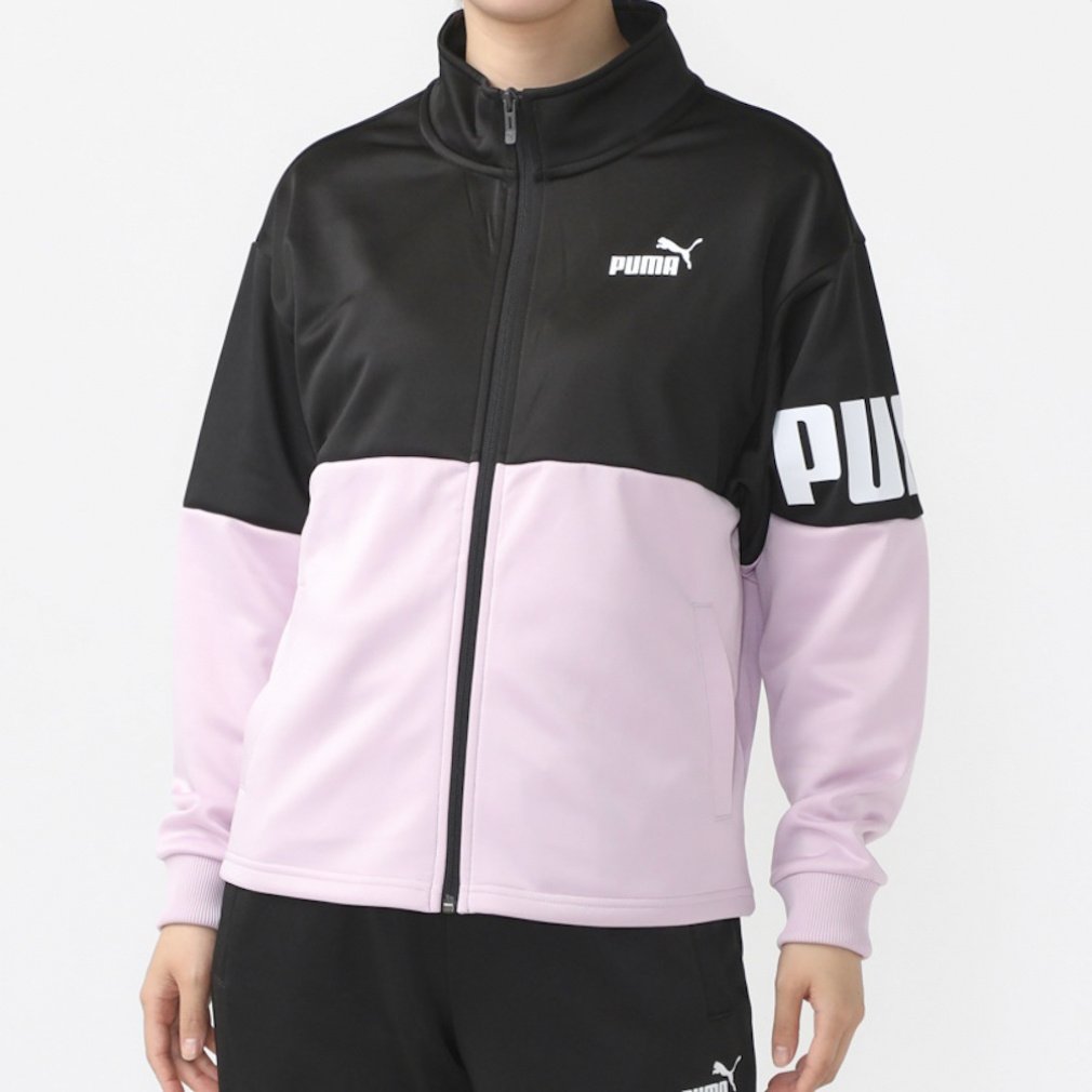 プーマ レディース 長袖 ジャージ ジャケット アルペン・スポーツデポ限定 PUMA POWER ニットジャケット 681984 スポーツウェア アルペン・スポーツデポ限定 PUMA