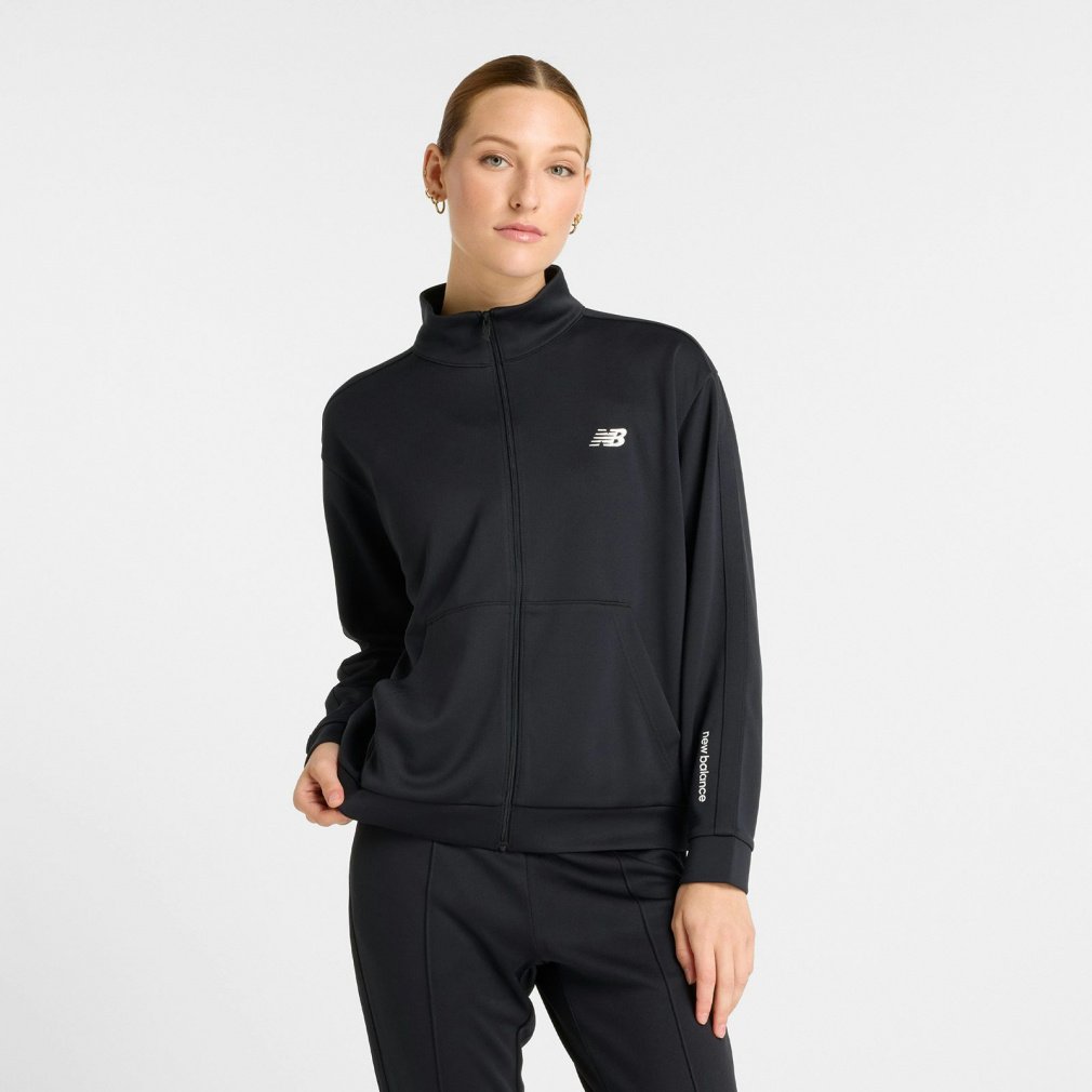 ニューバランス レディース 長袖 ジャージ ジャケット ニットトラックジャケット AWJ51505 スポーツウェア New Balance