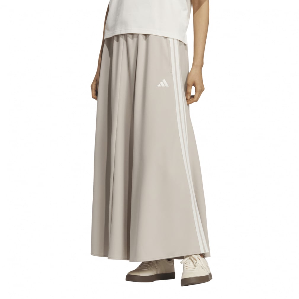 スリーストライプス KN スカート(ライトベージュ-S)