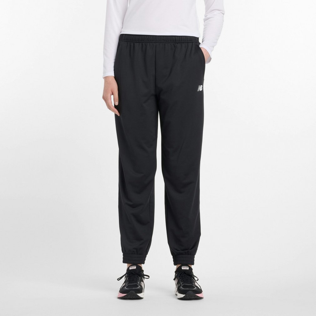 new balance　ナイロンパンツ　ブラック　フィットネス　無地　ベルト付き Sport ジャージジョガーパンツ｜Alpen Online